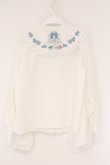 画像3: Amavel / Princess Afternoon tea Party ブラウス F シロ O-26-04-06-003-CA-OP-YM-OS (3)