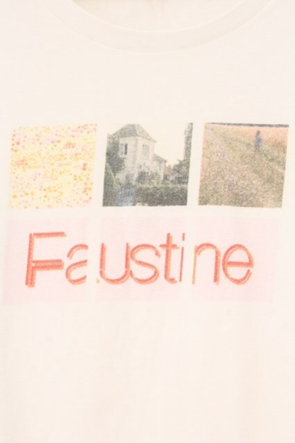 画像2: Fi.n.t / プリントTシャツ  シロ O-26-04-06-033-CA-TS-IG-OS (2)