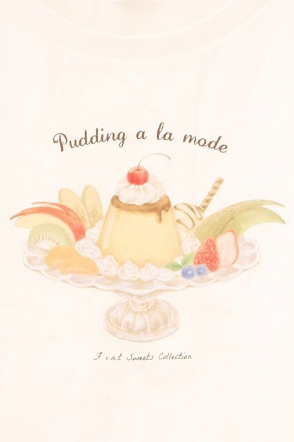 画像2: Fi.n.t / プリンアラモードTシャツ  シロ O-26-04-06-035-CA-TS-IG-OS (2)