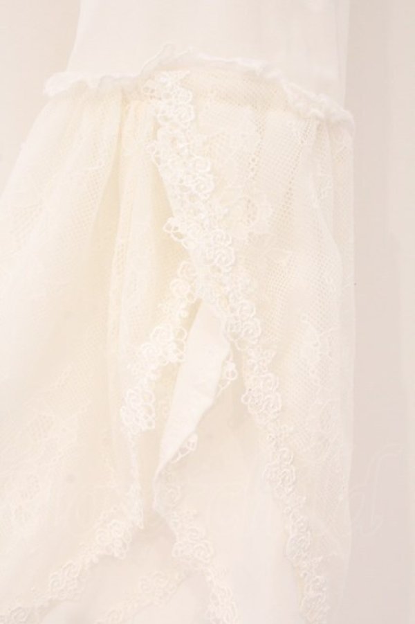 画像4: Amavel / Princess Afternoon tea Party ブラウス F シロ O-26-04-06-003-CA-OP-YM-OS (4)