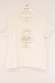 画像1: Fi.n.t / カップケーキプリントTシャツ  オフシロ O-26-04-06-036-CA-TS-IG-OS (1)