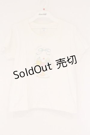 画像: Fi.n.t / カップケーキプリントTシャツ  オフシロ O-26-04-06-036-CA-TS-IG-OS