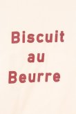 画像2: Fi.n.t / Biscuit au Beurre Tシャツ  アイボリー O-26-04-06-037-CA-TS-IG-OS (2)