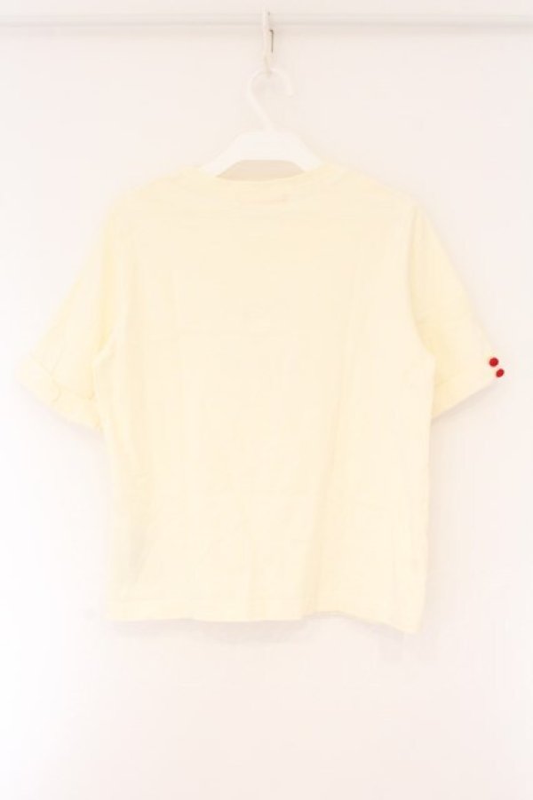 画像3: Fi.n.t / Biscuit au Beurre Tシャツ  アイボリー O-26-04-06-037-CA-TS-IG-OS (3)