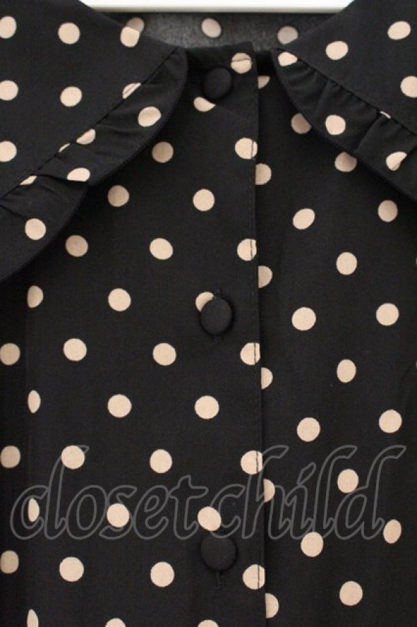 画像2: m petit by misako / ワンピース M クロ O-26-04-06-039-LO-OP-IG-OS (2)