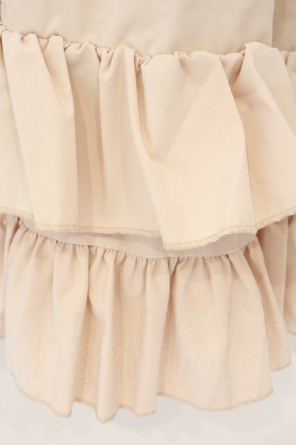 画像2: FLC / 皆方由衣コラボ/ティアードスカート M アイボリー O-26-04-06-041-LO-SK-IG-OS (2)