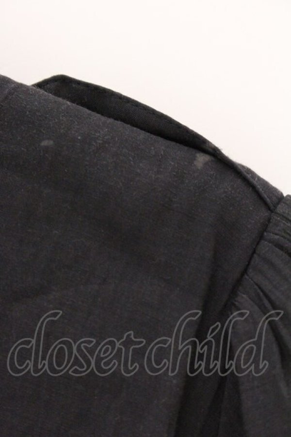 画像2: axes femme POETIQUE / ダークマリンバイカラーワンピース M アオｘクロ O-26-04-06-043-AX-OP-YM-OS (2)