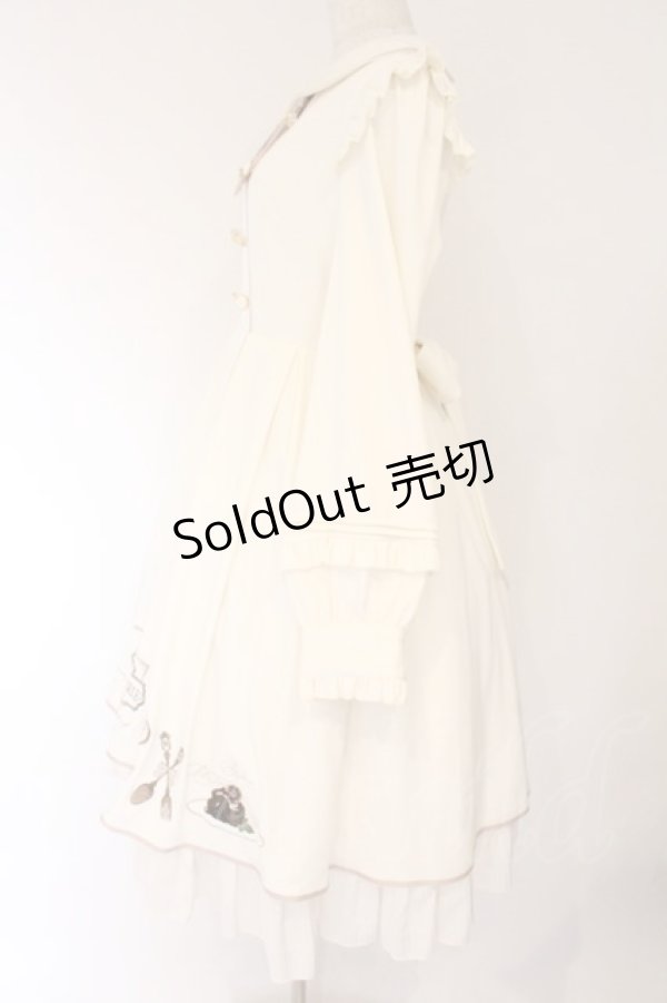 画像4: Amavel / 喫茶アマベルのショコラトリーワンピース F アイボリー O-26-04-06-046-CA-OP-YM-OS (4)