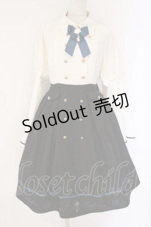 画像: Amavel / Secret Antique Key　ワンピース F アイボリーｘクロ O-26-04-06-047-CA-OP-YM-OS