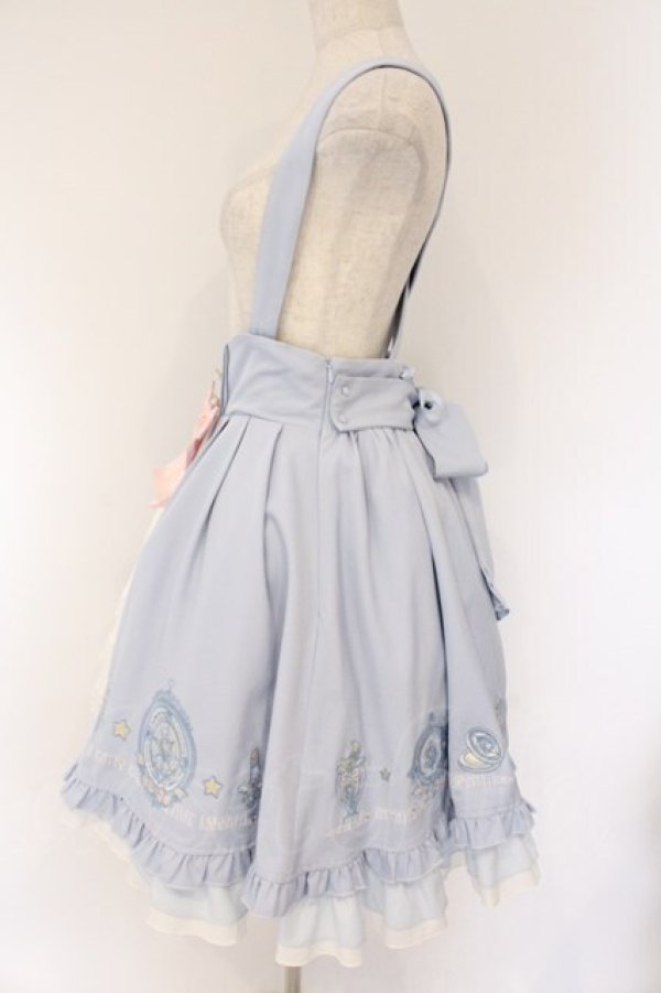 画像4: Amavel / Magical Cosmic Cosmetic フリルスカート F サックスｘシロ O-26-04-06-048-CA-SK-YM-OS (4)