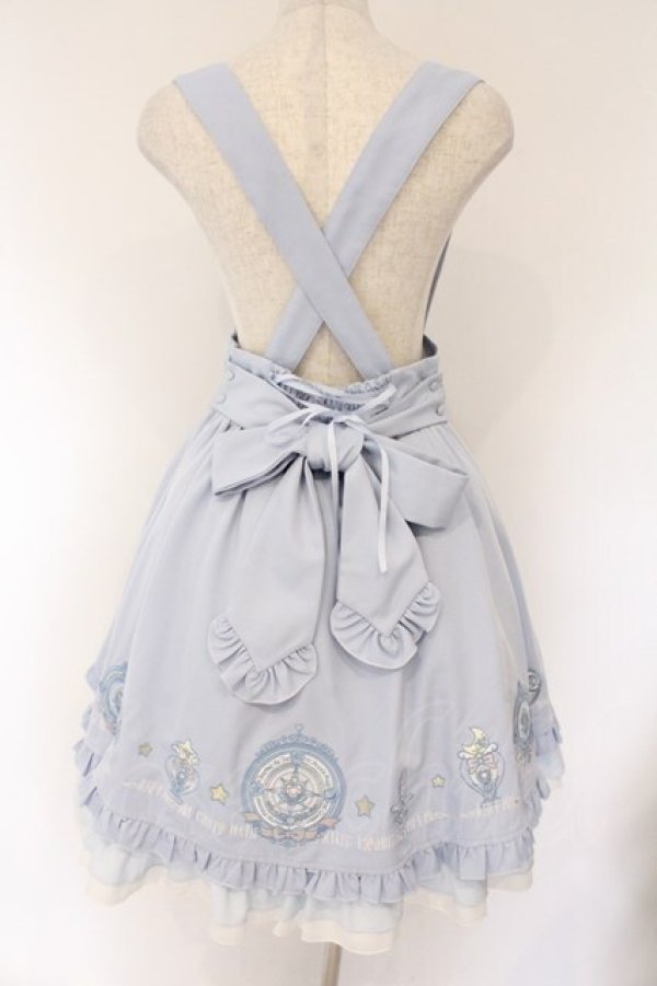 画像5: Amavel / Magical Cosmic Cosmetic フリルスカート F サックスｘシロ O-26-04-06-048-CA-SK-YM-OS (5)