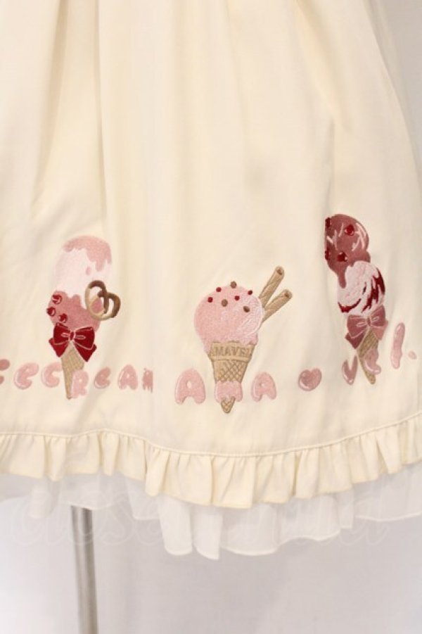 画像3: Amavel / Melty Ice creamワンピース F アイボリー O-26-04-06-051-CA-OP-YM-OS (3)