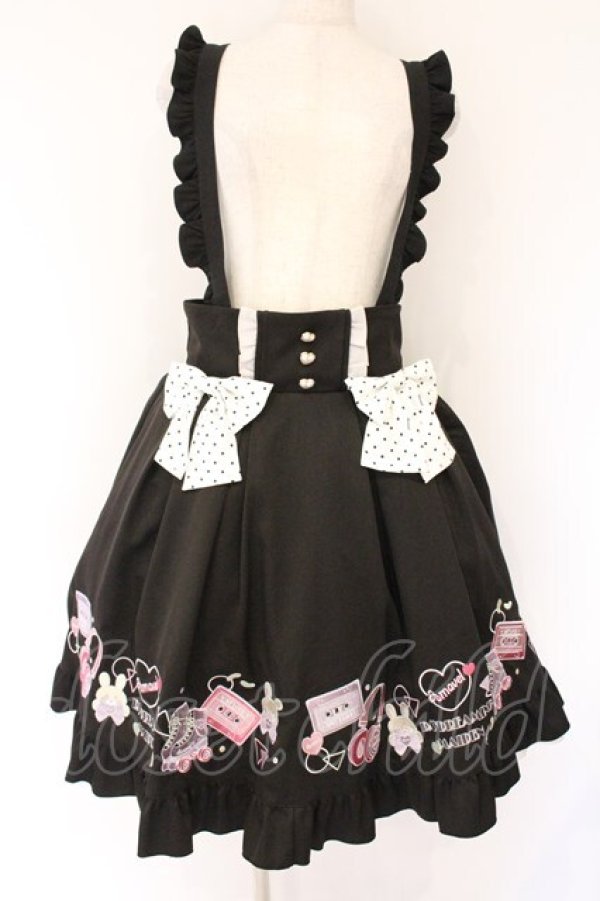 画像1: Amavel / Fancy POP Daydreamレイヤードスカート F クロ O-26-04-06-054-CA-SK-YM-OS (1)