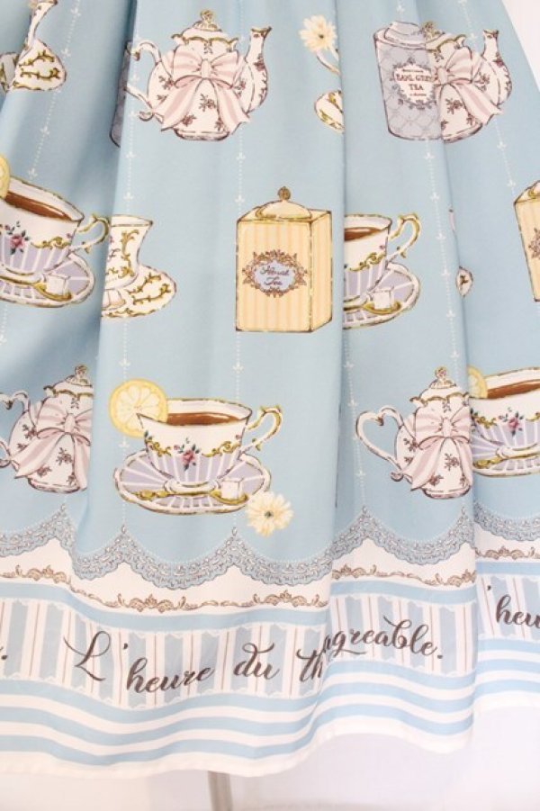 画像3: axes femme kawaii / ティータイムジャンスカ  サックス O-26-04-06-060-AX-OP-IG-OS (3)