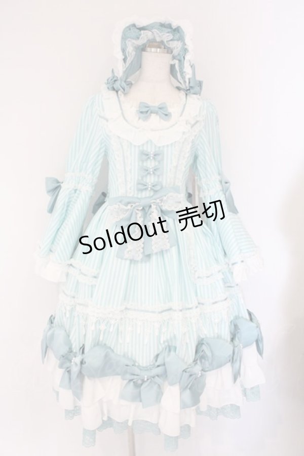 画像1: metamorphose / Artiswitch　るるドレスセット サイズ1 ミント×シロ O-26-04-06-061-ME-OP-IG-OS (1)