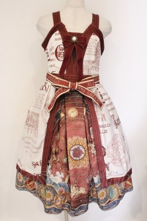 画像: Hinana Queena / Prophecy of the Starジャンパースカート M ワイン O-26-04-06-062-LO-OP-IG-OS