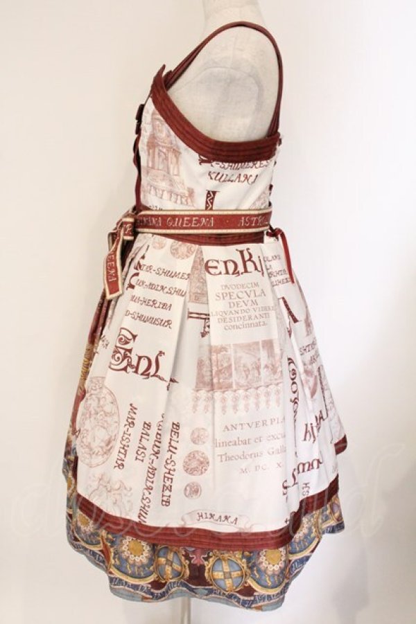 画像4: Hinana Queena / Prophecy of the Starジャンパースカート M ワイン O-26-04-06-062-LO-OP-IG-OS (4)