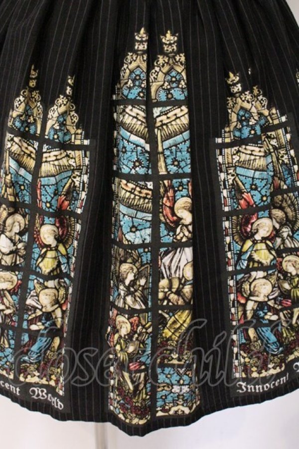 画像3: Innocent World / 天使達のステンドグラス聖歌隊ジャンパースカート L(92cm丈) クロ O-26-04-06-066-IW-OP-IG-OS (3)