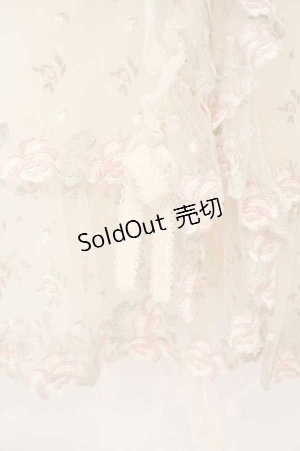 画像4: PINK HOUSE / うさみみチュールベスト  アイボリー O-26-04-06-067-LO-TO-YM-OS (4)