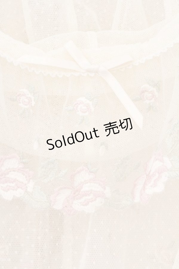 画像6: PINK HOUSE / うさみみチュールベスト  アイボリー O-26-04-06-067-LO-TO-YM-OS (6)