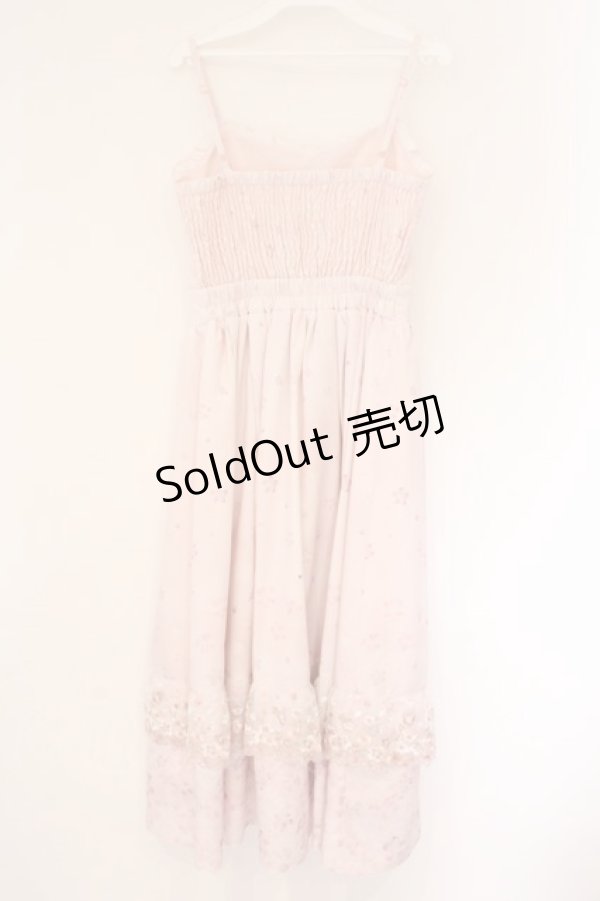 画像3: axes femme / 桜レースＸ桜柄キャミワンピース F ピンク O-26-04-06-070-AX-OP-YM-OS (3)