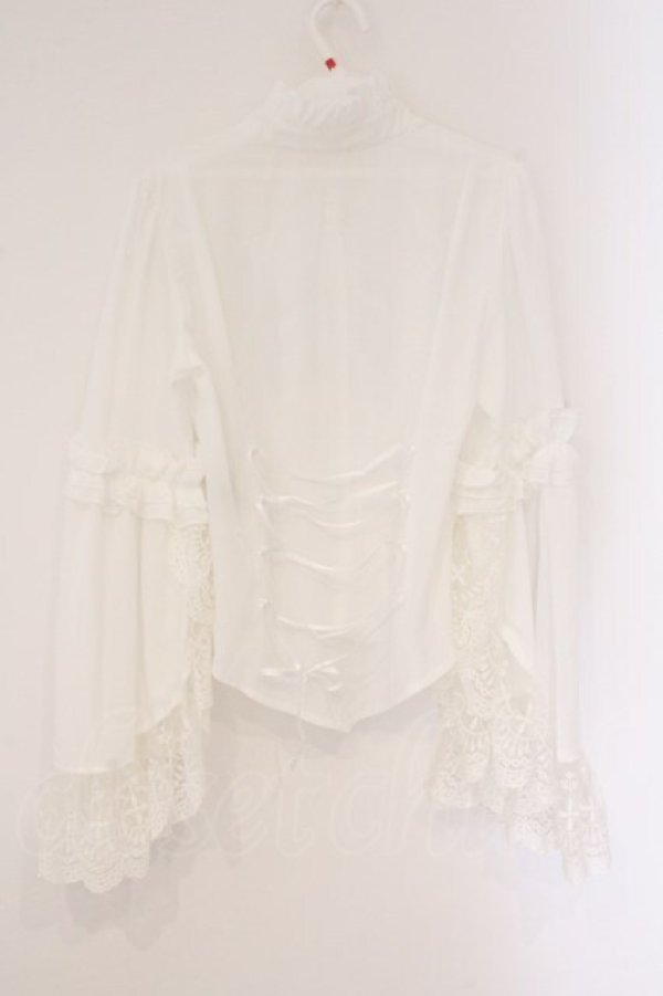 画像5: Royal Princess Alice / 紅鳳ブラウス【絢爛白狐】  シロ O-26-04-06-074-LO-BL-IG-OS (5)