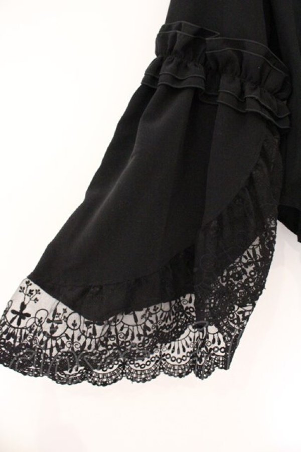 画像4: Royal Princess Alice / 紅鳳ブラウス【絢爛白狐】  クロ O-26-04-06-075-LO-BL-IG-OS (4)