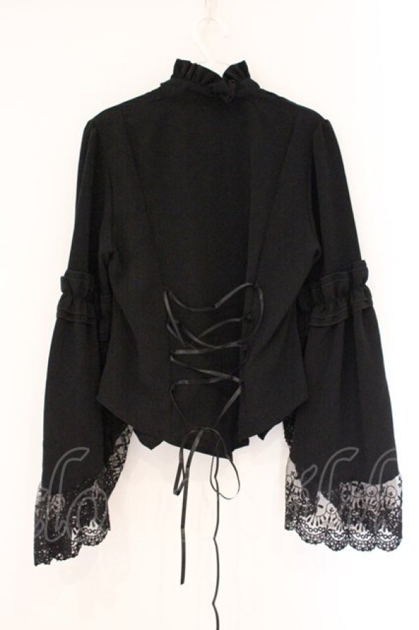 画像5: Royal Princess Alice / 紅鳳ブラウス【絢爛白狐】  クロ O-26-04-06-075-LO-BL-IG-OS (5)