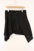 画像1: anko ROCK / 巻きスカート  ブラック O-26-04-06-079-PU-SK-IG-OS (1)