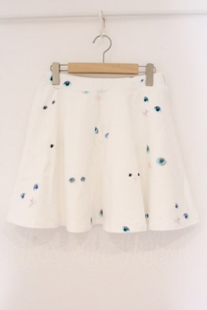 画像: MILK / BABY CATスカート  ホワイトキャット O-26-04-06-080-ML-SK-IG-OS