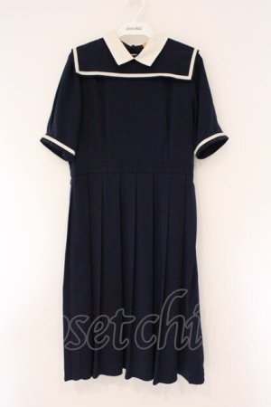 画像: Fi.n.t / クレリックマリンワンピース  ネイビー O-26-04-06-104-CA-OP-IG-OS