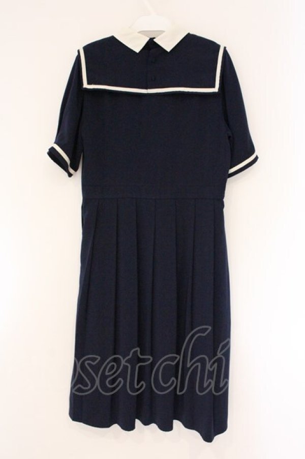 画像2: Fi.n.t / クレリックマリンワンピース  ネイビー O-26-04-06-104-CA-OP-IG-OS (2)