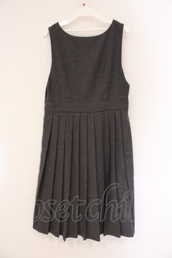 画像3: Fi.n.t / ベルト使いキルトジャンスカ  グレー O-26-04-06-113-CA-OP-IG-OS (3)