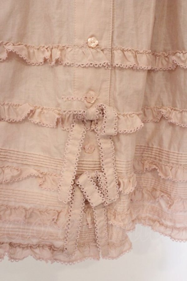 画像3: PINK HOUSE / ローンティアードスカート  ピンク O-26-04-06-115-LO-SK-IG-OS (3)