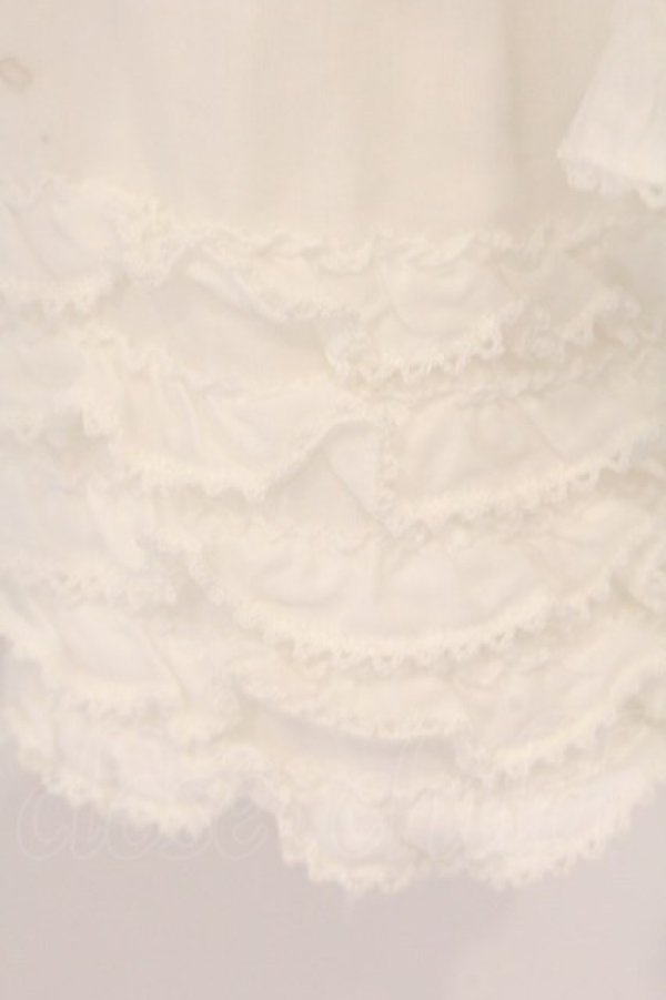 画像4: PINK HOUSE / ローンティアードスカート  シロ O-26-04-06-116-LO-SK-IG-OS (4)