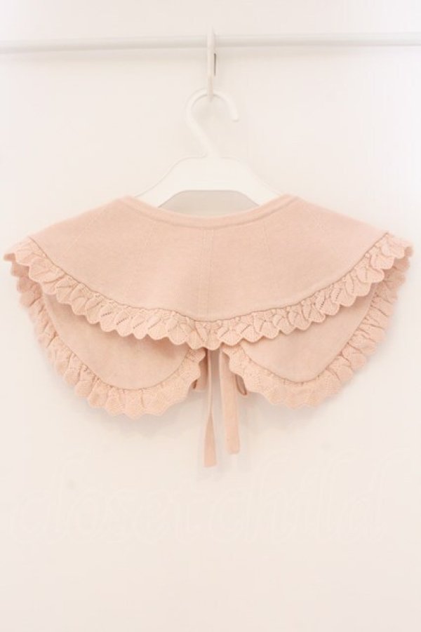 画像5: PINK HOUSE / テディ＆ローズモチーフ付きティペット  ピンク O-26-04-06-117-LO-ZA-IG-OS (5)