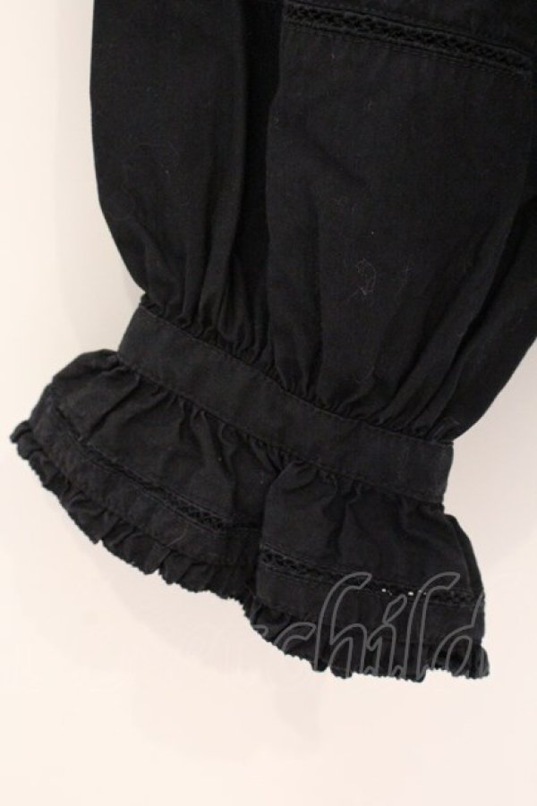 画像4: KETTY / ピコフリルセーラーブラウス  クロ O-26-04-06-118-EL-BL-IG-OS (4)