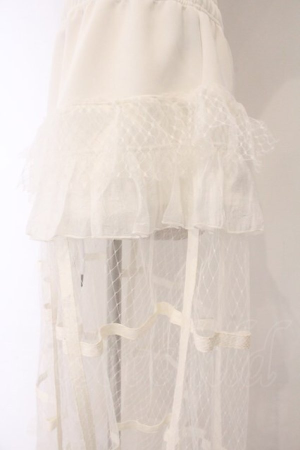 画像2: Qutie Frash / メッシュロングスカート   O-26-04-07-049-QU-SK-OW-OS (2)