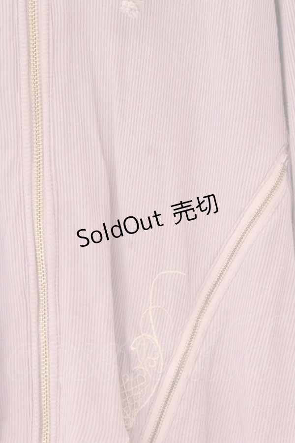 画像2: Rozen Kavalier / シザーモチーフZIPパーカー  ラベンダー O-26-04-07-053-OO-TO-OW-OS (2)