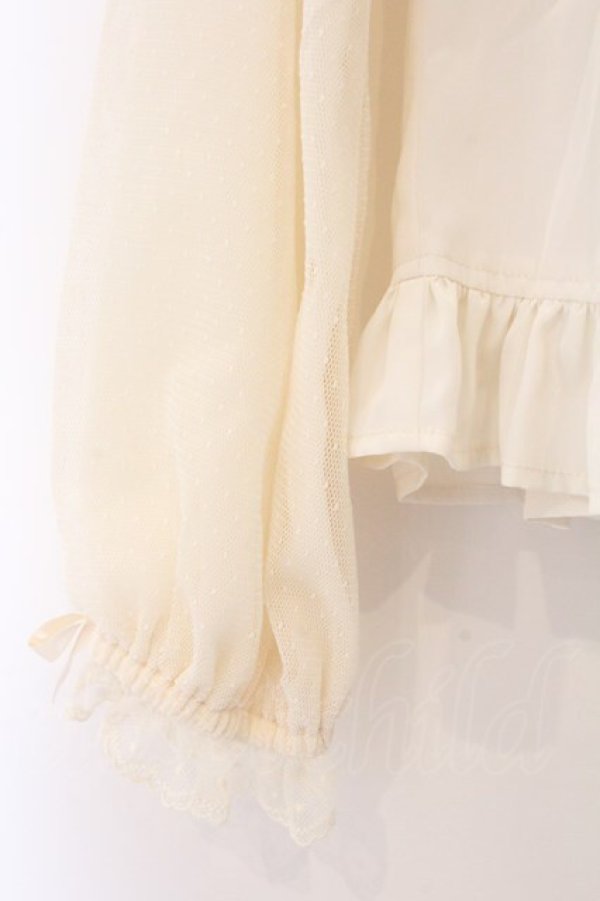 画像3: Angelic Pretty / レーシィドットビスチェ風ブラウス  アイボリー O-26-04-07-061-AP-BL-OW-OS (3)