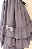 画像3: metamorphose / Ribbonベビードールジャンパースカート  ブルーグレー O-26-04-07-064-ME-OP-OW-OS (3)
