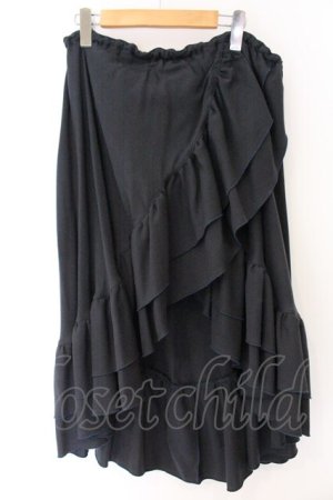 画像: MARBLE / アシンメトリースカート  グレー O-26-04-07-065-GO-SK-OW-OS