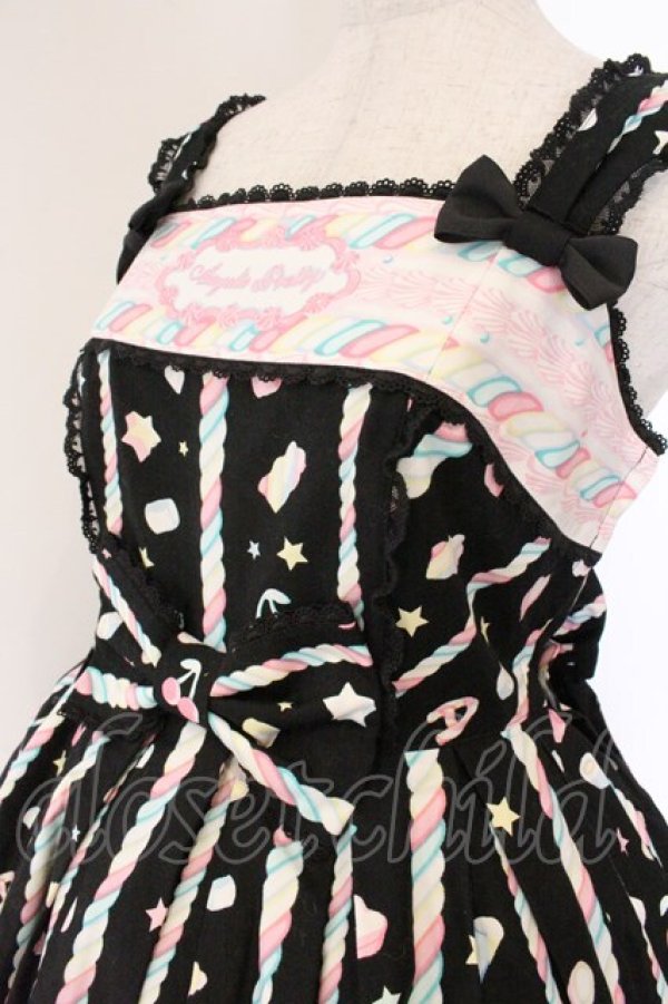 画像2: Angelic Pretty / Sugary Carnivalジャンパースカート  クロ O-26-04-07-068-AP-OP-OW-OS (2)