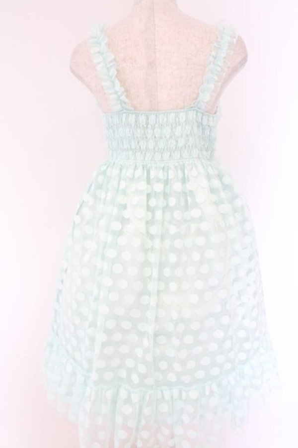 画像3: Shirley Temple / 水玉サンドレス M ミント O-26-04-07-071-ET-OP-OW-OS (3)