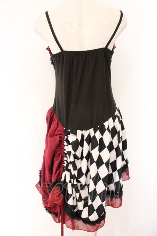 画像3: Qutie Frash / ダイヤアシメワンピース  レッド O-26-04-07-023-QU-OP-OW-OS (3)