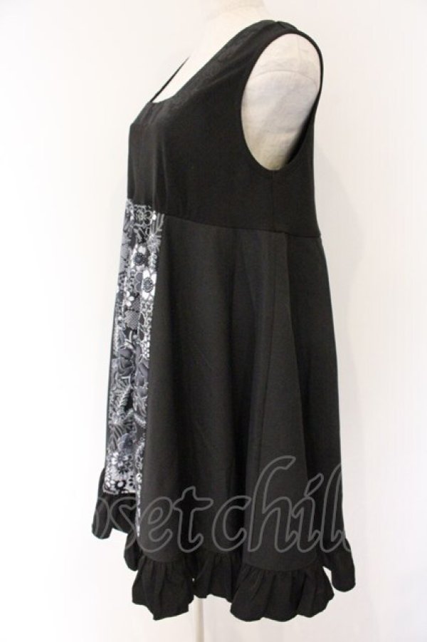 画像2: Qutie Frash / 2023年プレミアム-蘿月-ベビードール  ブラック O-26-04-07-026-QU-OP-OW-OS (2)