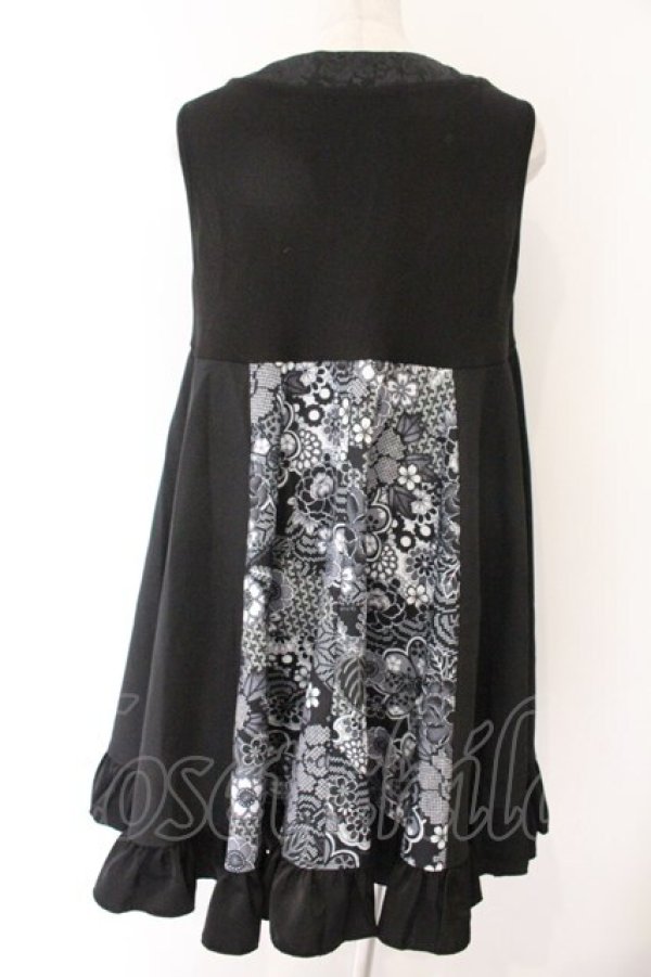 画像3: Qutie Frash / 2023年プレミアム-蘿月-ベビードール  ブラック O-26-04-07-026-QU-OP-OW-OS (3)