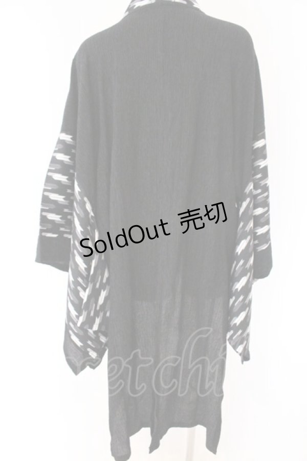 画像3: Qutie Frash / 法被カーディガン  ブラック O-26-04-07-033-QU-TO-OW-OS (3)