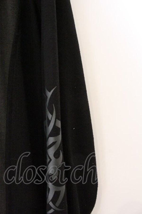 画像2: Qutie Frash / ロングZIPパーカー  ブラック O-26-04-07-034-QU-TO-OW-OS (2)