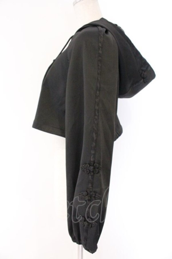 画像2: Qutie Frash / 2025プレミアムセット【黒豹】ショートパーカー  ブラック O-26-04-07-035-QU-TO-OW-OS (2)